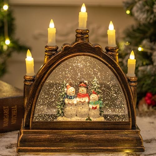 Linternas cantoras USB con escenas musicales navideñas para regalar en Reyes y Navidad 4