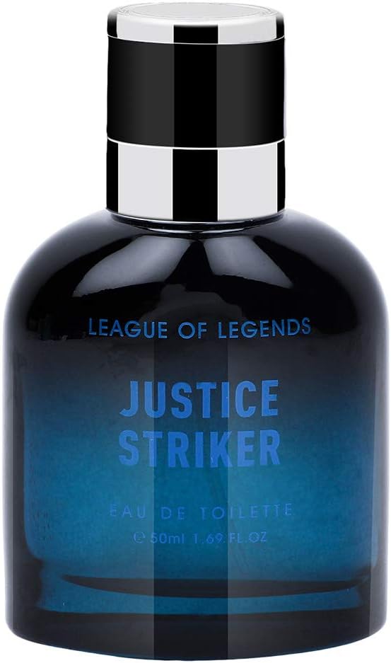 MINISO League of Legends Eau De Toilette Long Lasting Liquid Perfume for Men, 50ml, Justice Striker
