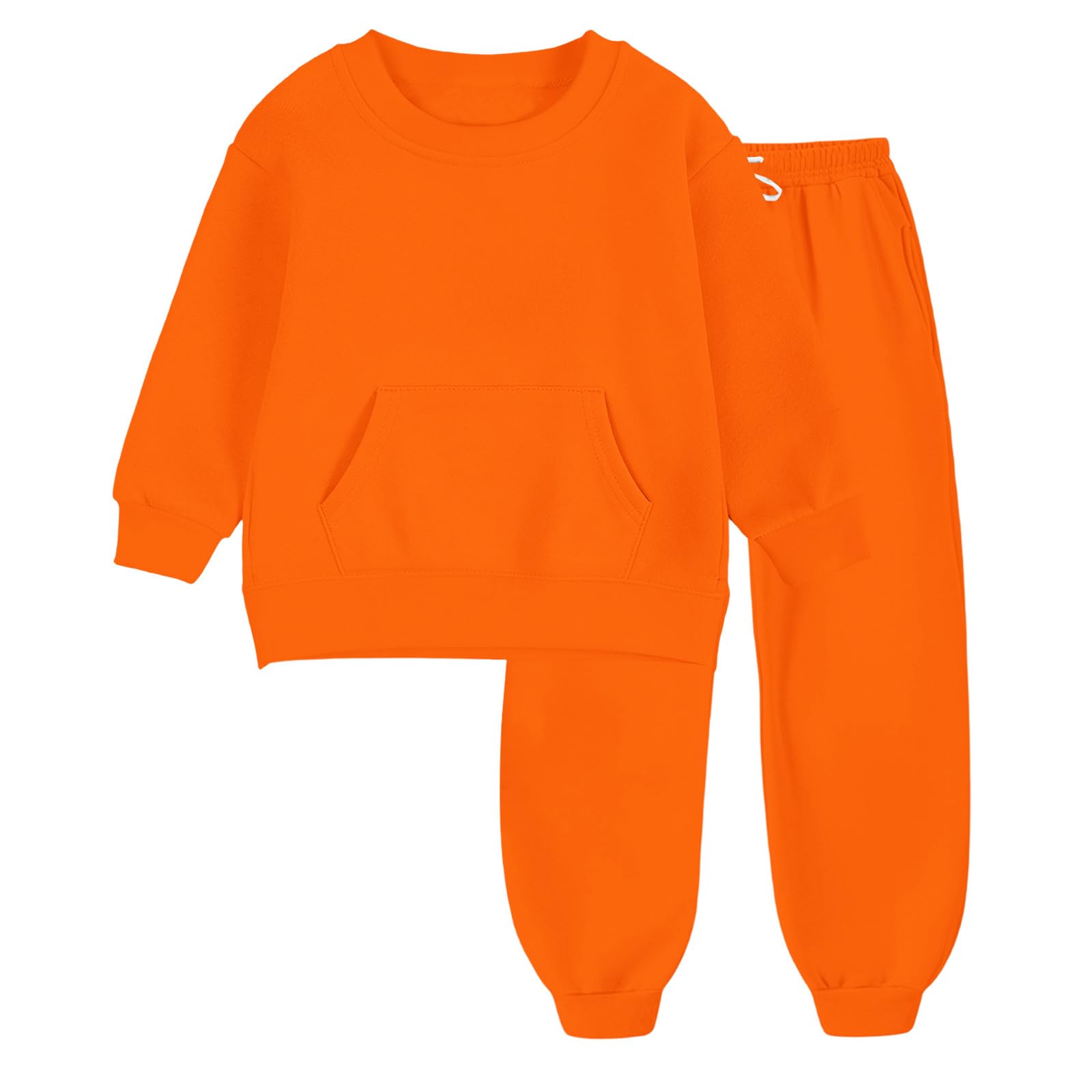 Conjunto Deportivo Niña Niño,Chandal Infantil de Sudadera y Pantalón Jogger | Ropa Deportiva 2 Piezas Suave y Cómodo para Otoño e Invierno Chándal Casual de Manga Larga con Bolsillos 4-15 años
