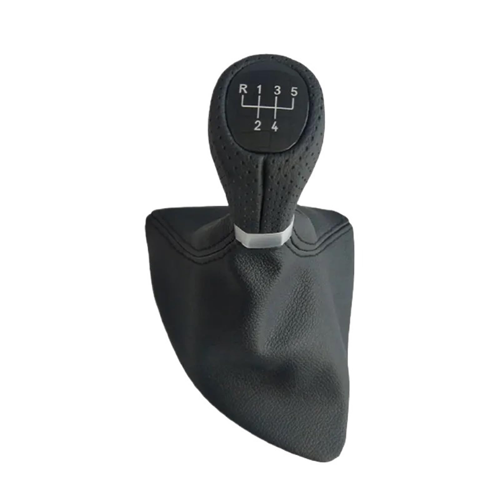 Grozzy Universal Shifter Handle Car Shift Knob Gear Styling Accessories for BMW 1 Series E81 E82 E87 E88 E90 E91 E92 E93(C,5speed)