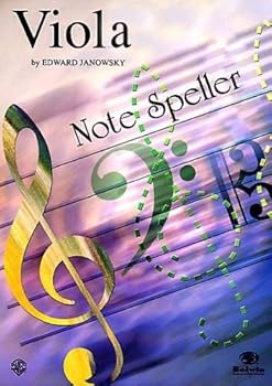Sheet music Viola Note Speller by Edward Janowsky Book