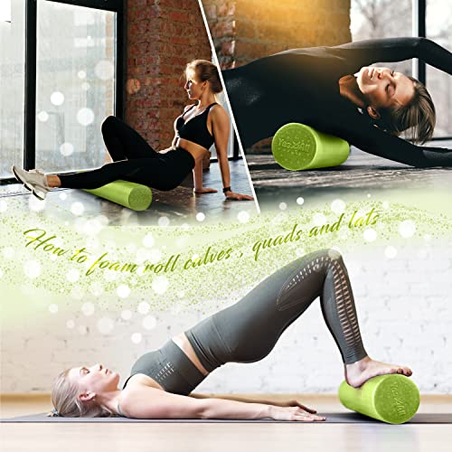 image for Yes4All EPP Exercise Foam Roller – Extra Firm High Density Foam Roll