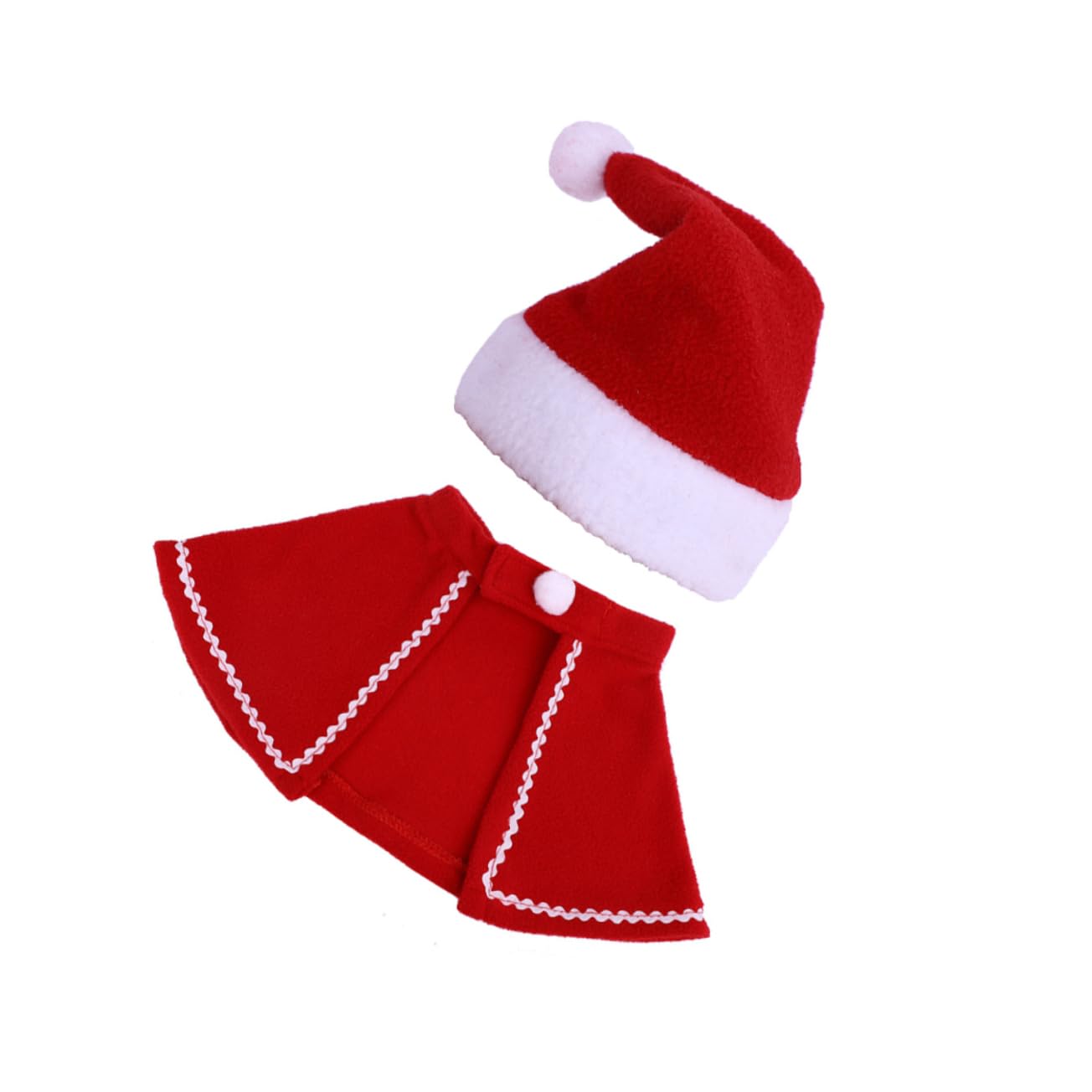HMJGDHX 4 Pezzi Divertente Costume da Animale Domestico Mantello per Cani per Natale Festa per Animali Domestici Vestiti Cosplay Vestito per Cucciolo di Cane