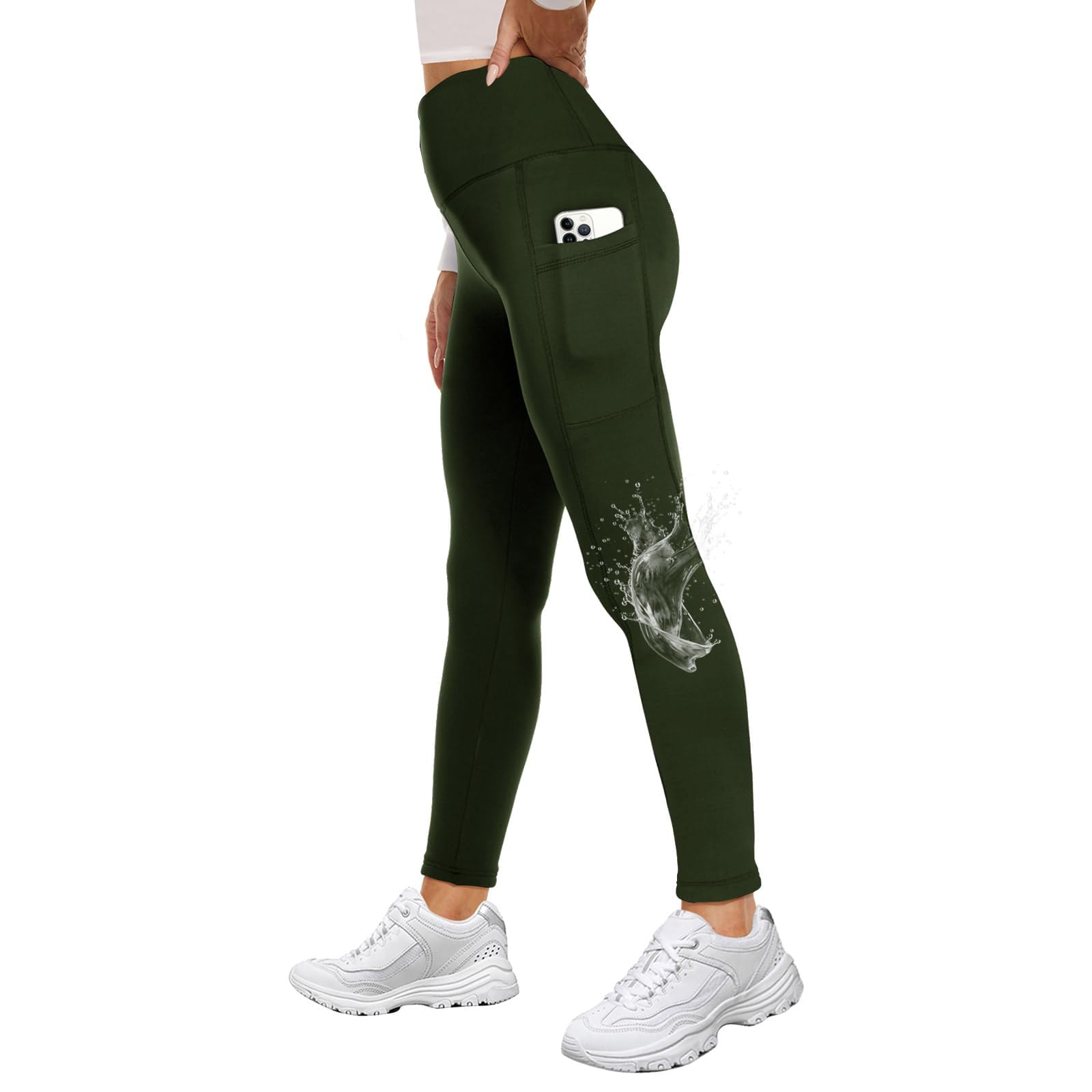 GAYHAY High Waisted Leggings with Pockets for Women - Buttery Soft Yoga Pants for Gym Workout, Athletic Running