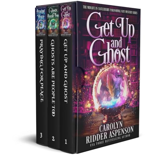 The Midlife in Castleberry Paranormal Cozy Mystery Series Collection Books 1-3 Audiolibro Por Carolyn Ridder Aspenson arte de