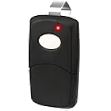 1 for Linear Multicode 3089 308911 MCS308911,1089, 3070, 3060, 10 dip Switch Gate Opener Remote 300MHz, Garage Door Opener Remote, Garage Clicker Replacement, (Black)