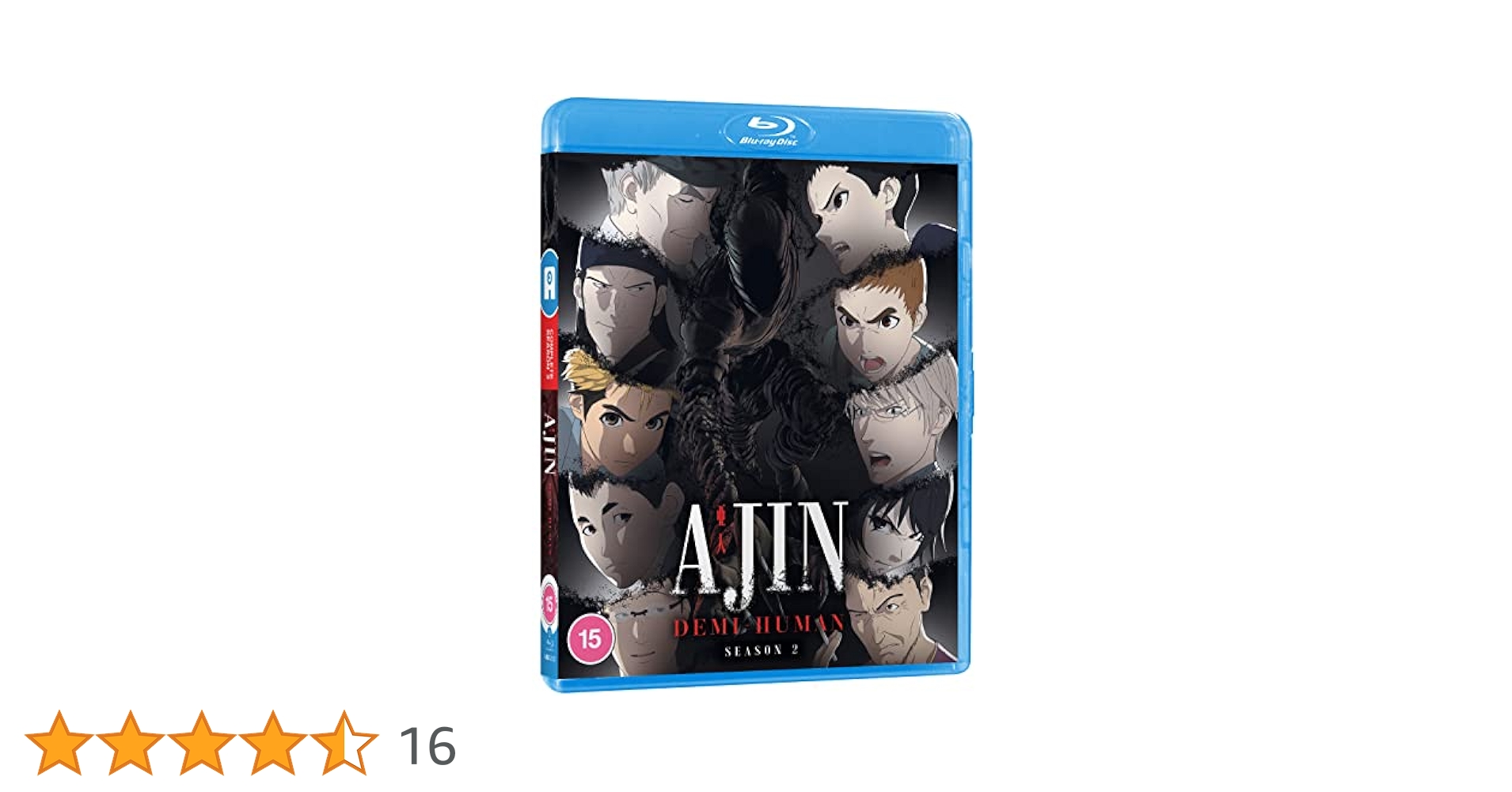 その他 Ajin Demi-Human Season 2 Blu-Ray 81xWlue1bJL._UF350,350_QL50_.jpg