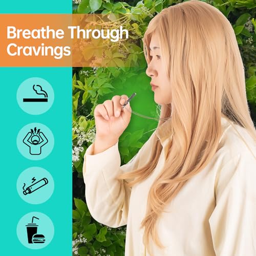 Cross Breathing Necklace for Anxiety, Inspirational Bible Verse Mindfulness Pendant Necklace, Stainless Steel Meditation Breathwork Tool, Anxiety Relief Items for Teens Gift4