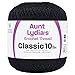 Coats Crochet Classic Crochet Thread, 1 Pack, Black