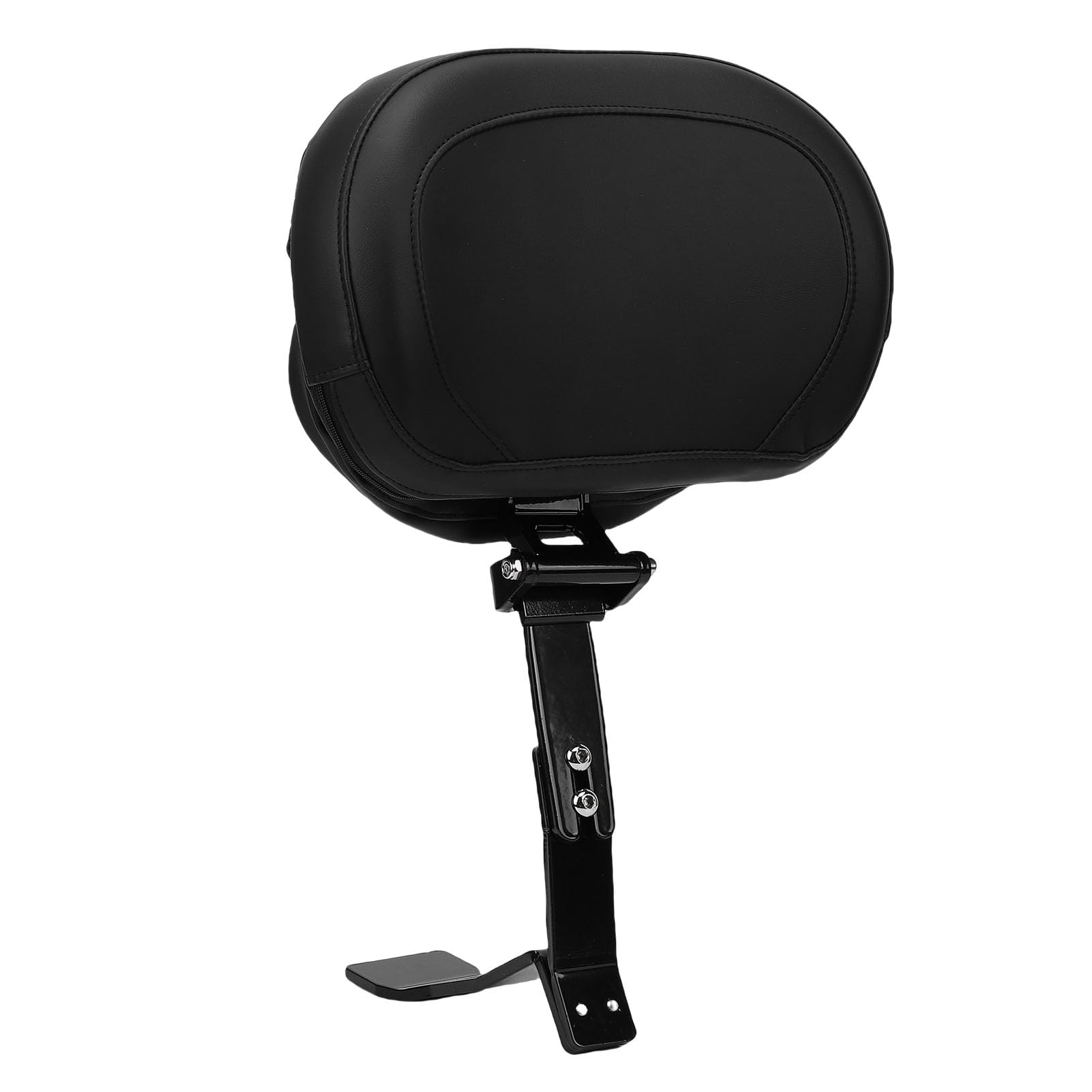 Regulowane Oparcie Kierowcy z Pokrowcem do Przechowywania dla Spyder RT RT-S Limited 2010-2019, Stylowy Zestaw Oparcia Motocyklisty Zapewniający Najwyższy Komfort, Czarna Skóra PU i Stal,