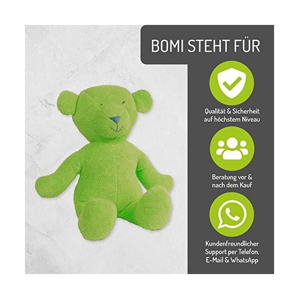 BOMI® Babystuhl aus Holz für Kinder ab dem Stehalter | Hocker zweistufig extra hoch | Trittschemel, Tritthocker für… – Bild 5