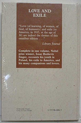 Love and Exile: A Memoir (Landmark Books) 1557360065 Book Cover