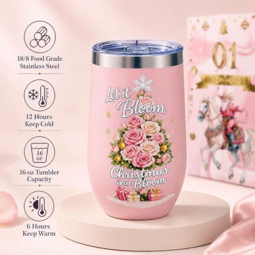 Image of Exun Advent Calendar 2026 Adult Women & Teens - 24 Days Christmas Countdown