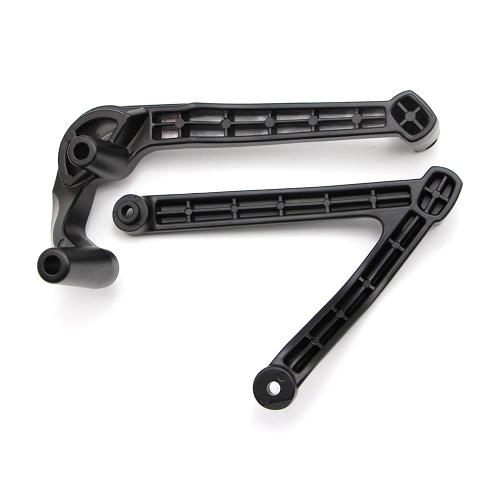 Dreamseek Pedal de pie trasero de motocicleta + soporte para Harley Sportster S 1250 RH1250 2021 2022 CNC componente de montaje de estribera de aluminio (negro mate)