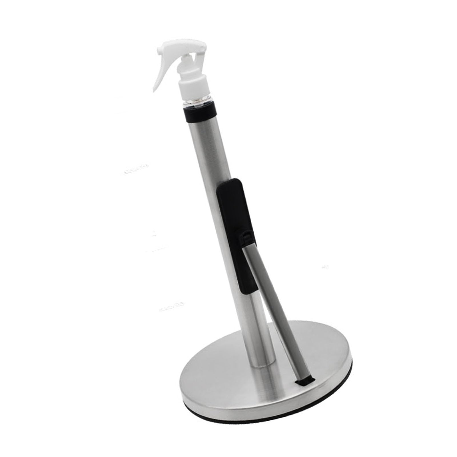 2 in 1 Tissue Dispenser and Cleaning Stand Sturdy Suction Mount for Home or Professional Use Contemporary Storage