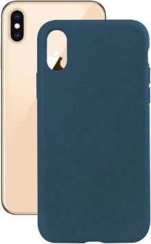 KSIX BigBuy Tech S1903438 Case for iPhone Xs Eco-Friendly blue