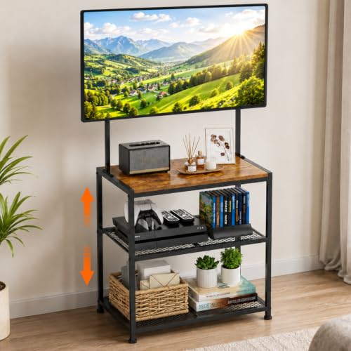 Cottage Charm Floor Corner TV Stand