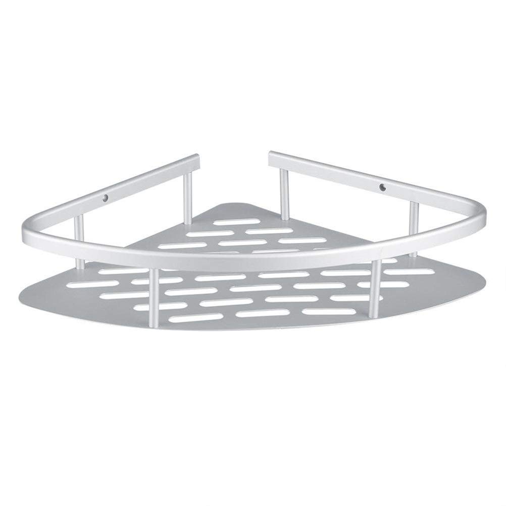 ZJHFFFG Bathroom Shelves Shower Caddy Aluminum Shelf Shampoo Triangle Basket Wall Mounted Soap Accessories Shower Rack