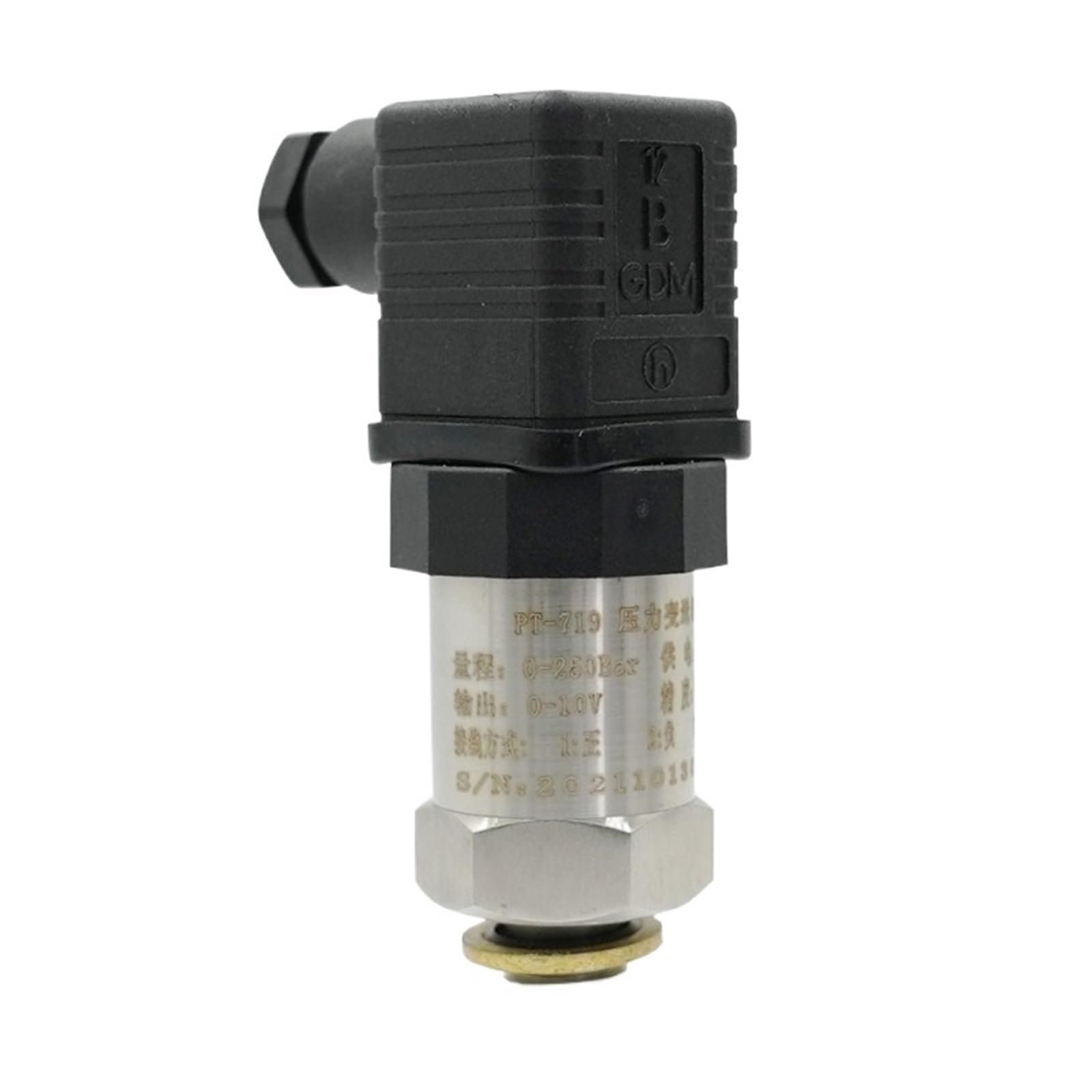 Capteur de pression hydraulique PT 719 pour machine de moulage injecté 250 bar