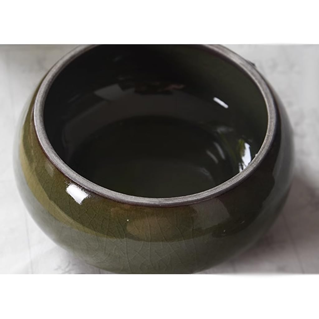 Quemador de incienso de reflujo retro pequeño horno de incienso para el hogar, horno zen interior, horno de aroma, horno de aroma, ceremonia de té, adorno de cerámica para horno de incienso