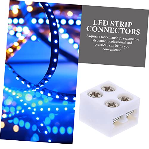 Conectores de tira LED Gadpiparty de 50 unidades y adaptador de conector para luces 8