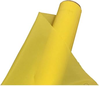 YLZ Screen Printing Mesh Polyester Silk Screen Fabric Cloth-230Mesh/90T 65Inch x 39Inch Yellow