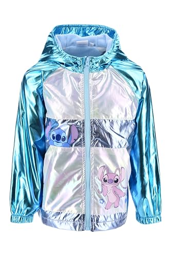 Disney Stitch Chaqueta para Niñas, Abrigo de Invierno
