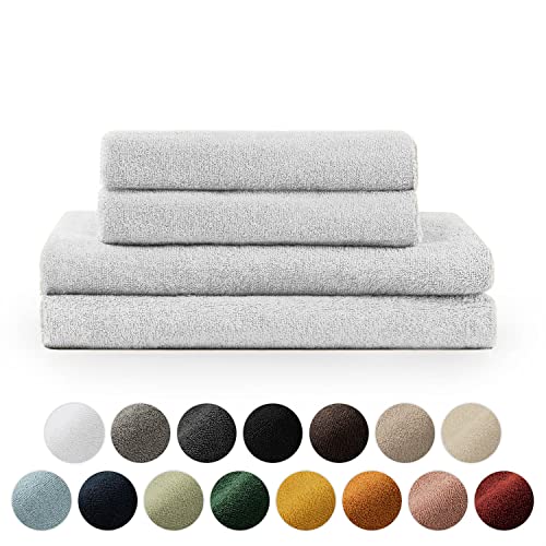 Blumtal Juego De 2 Toallas De Baño 70x140cm 2 Toallas De Manos 50x100cm - Juego De Toallas Suaves Y Absorebentes, 100 Algodón, Certificado Oeko Blumtal Juego De 2 Toallas De Baño 70x140cm 2 Toallas De Manos 50x100cm - Juego De Toallas Suaves Y Absorebentes, 100 Algodón, Certificado Oeko