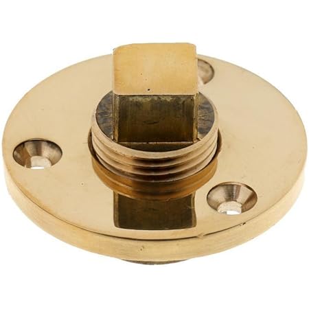 Amazon Com Seasense Unified Marine 50032282 Drain Plug Garboard Brass Boating Electrical Equipment Sports Outdoors
