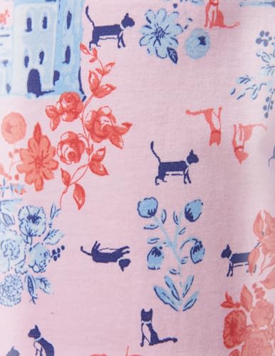 Image of HUE Women's Spring Pajama Separates Soft Whimsical Print Pjs with Flowers, Animals, Garden Themed Pjs, Cocktails