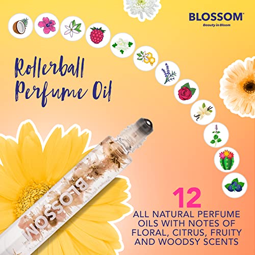 Blossom BL-PO16-CTRSJSMN Roll On Rollerball Perfume Oil, Alcohol Free + Essential Oils, Infused With Real Flowers, Made In Usa thumb #1
