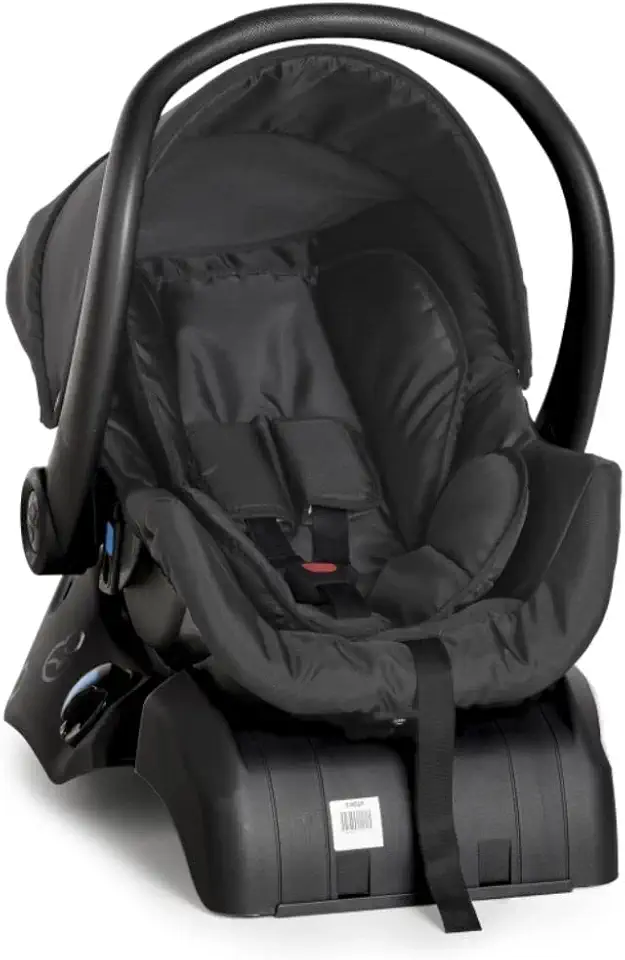 Bebê Conforto Cocoon com Base Grafite Black Galzerano