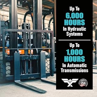 TRIAX Forklift HTF - Full Synthetic Hydraulic & Transmission Oil - Commercial Grade, True All Season to -50F (1 Gallon)