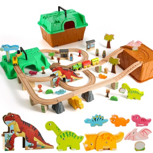 dinosaur train track set for floor play