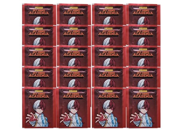 Panini My Hero Academia Sticker - 1 álbum de recortes + 20 bolsas de pegatinas (álbum de recortes, versión alemana)