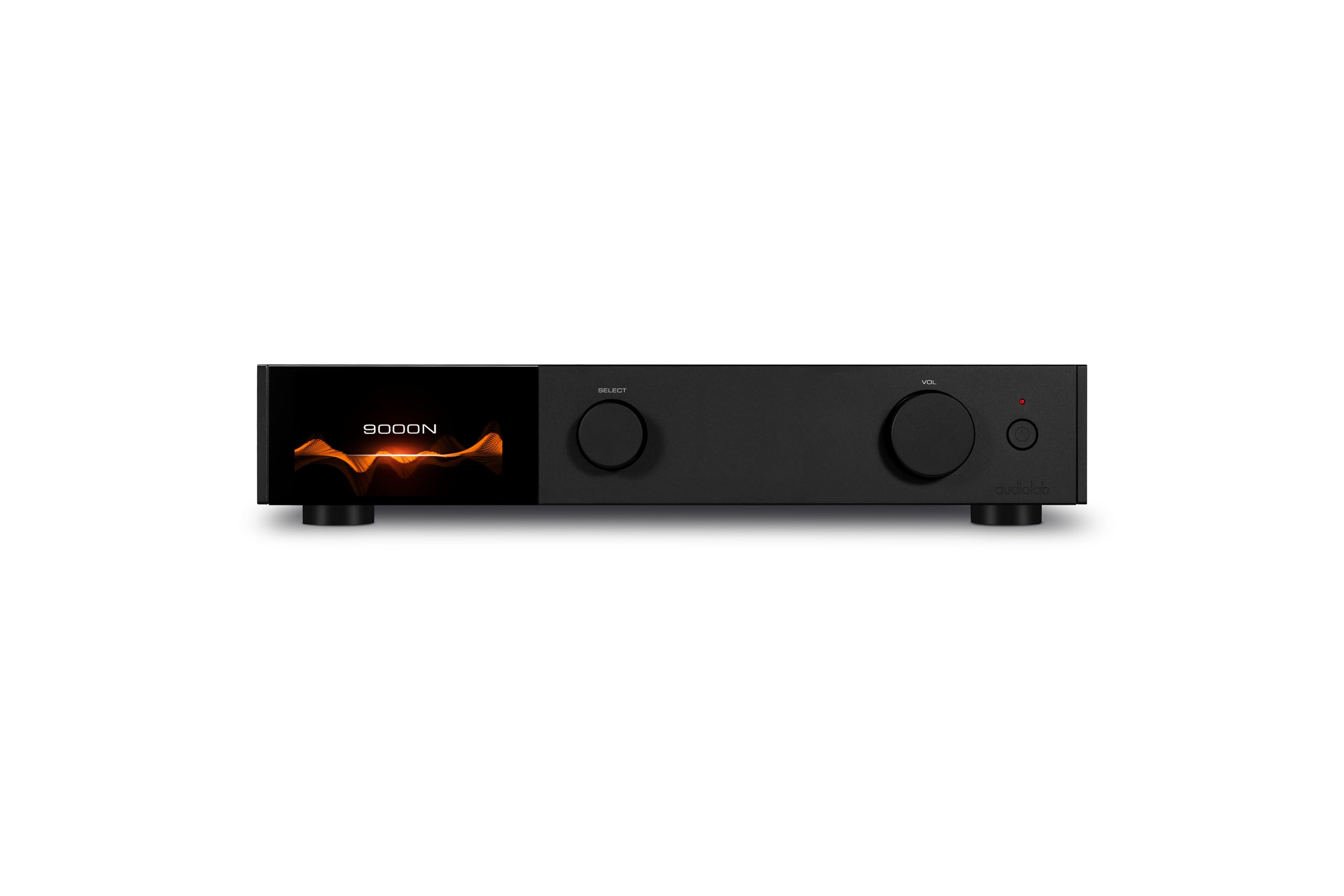 Audiolab Lettore di rete wireless 9000N - Lettore di rete wireless - Streaming di alta qualità, trigger 12V - Nero