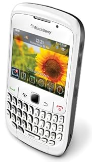 BlackBerry Curve 8520 - Smartphone - GSM - full keyboard - BlackBerry OS - White