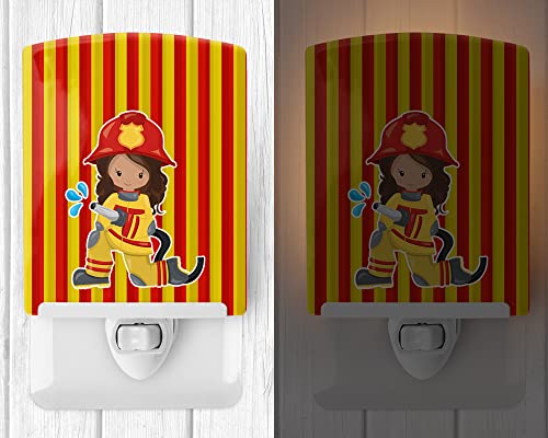 Lámpara de noche cerámica decorativa 6x4x3 pulgadas miniatura 2