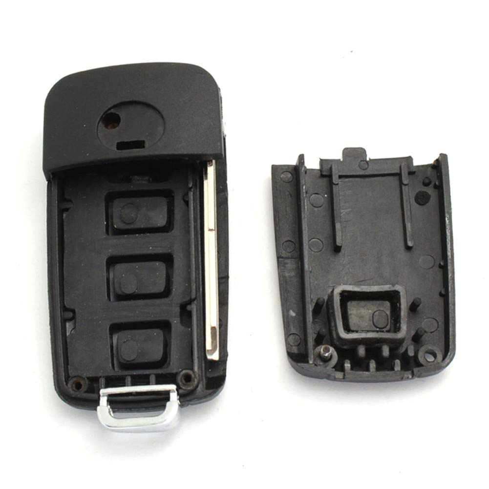 CoCocina Folding Flip Remote Key Case Shell for Hyundai Elantra Sonata Genesis