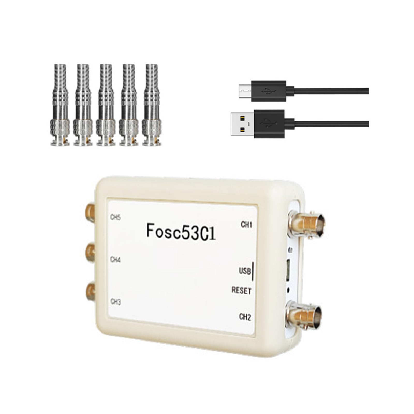 Precisions USB Oscilloscope 0Hz-250kHz Frequency Ranges and Adjustable Amplitudes for Lab Use Digital Oscilloscope Data Logging Distinctive Indication Initiate Seize