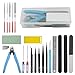 XINGYHENG 25Pcs Model Basic Tools Craft Set for Gundam Model Tools Kit with Plastic Box Model Assemble Car Hobby Model Building Repairing and Fixing DIY Craft Kit