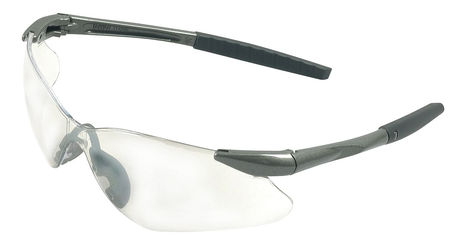 Jackson Safety Jackson 3013536 Kc 20470 Safety Glasses Nemesis Vl Gun Metal Frame Clear Lens 1