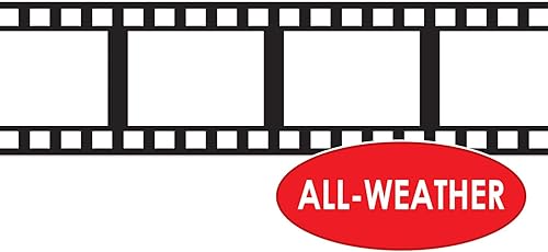 Miniatura 4 de Beistle 3 piezas de plástico VIP decoración de películas serpentinas para decoración de fiestas temáticas de la noche de premios, 3 pulgadas x 50