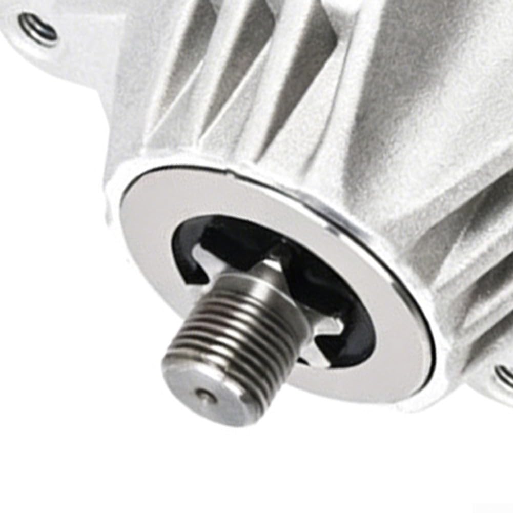 618-0142A - Conjunto de husillo para 918-0142 618-0138 se adapta a cubierta de 38 pulgadas 42 pulgadas LT145 LT1300 pieza de cortacésped 13A4660F131 13A5450F131 Construcción de metal