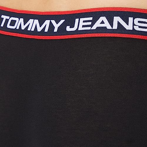 Tommy Jeans Herren 3er Pack Boxershorts Trunks Unterwäsche, Schwarz (Black/ Black/ Black), S 3