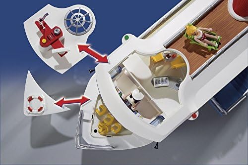 Playmobil Family Fun 6978 Cruise Ship, Incl. Floating Lifeboat, for Children Ages 4+