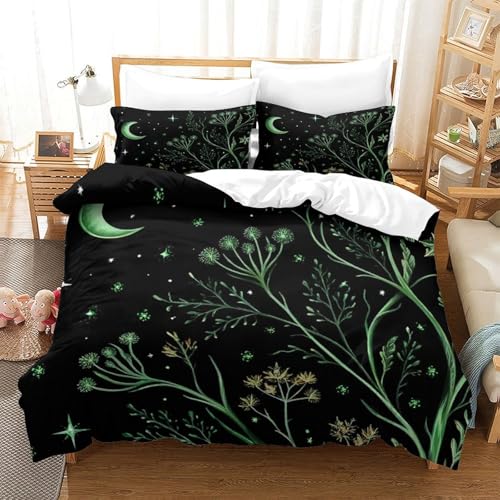 Parure de lit microfibre hypoallergique ultra douce avec housse de couette imprimé 3D