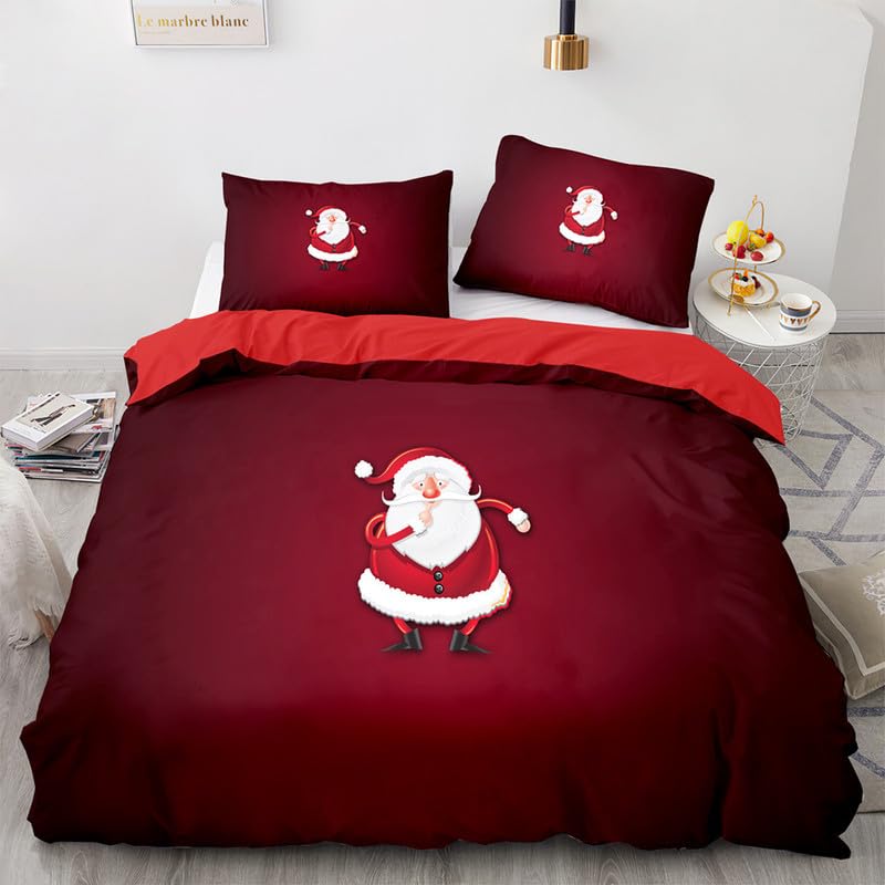 Housse de couette 240 x 260 anti-plis en microfibre pour un grand lit impeccable sans repassage
