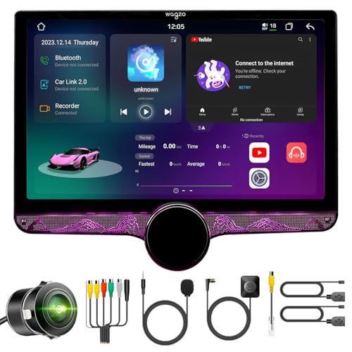 Image of Diamond Car Android SystemTouch Screen10.1Inch|with Fan|4GB /64GB|4thGen|4Core|QLED Display|Single Knob|GPS&Bluetooth|WiFi&FM|SteeringControl|Ahd Camera Included(Wireless Android Auto & Car Play)