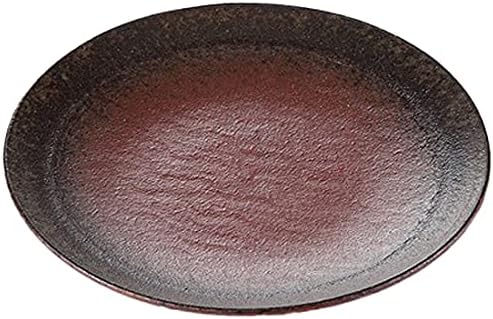 Set of 5 Bizen Yakime, 9.5 Plates, 11.3 x 1.8 inches (28.8 x 4.6 cm), 3.9 oz (1,040 g), Japanese Dishes, Restaurants, Ryokan, Japanese Tableware, Restaurant, Commercial Use